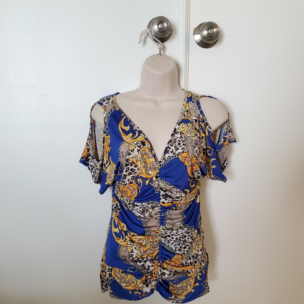 BodyC Open Shoulder Top XS/S
